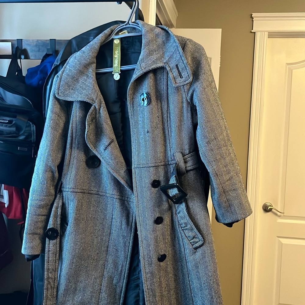 Soia & Kyo tweed coat, fits size M